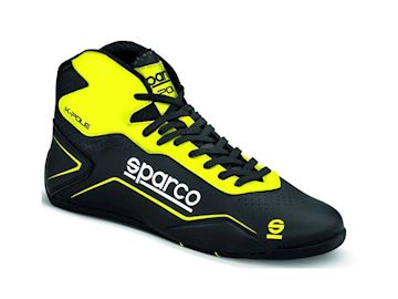 Kart schoenen Sparco K-Pole zwart/geel