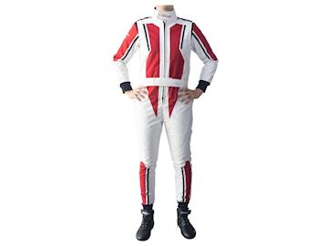 Arroxx Level 2 overall junior wit/rood/zwart