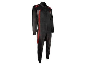 Speed Detroit 2.0 hobbyoverall zwart/rood/grijs