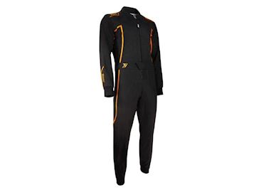 Speed overall Imola RS2 zwart/neonoranje