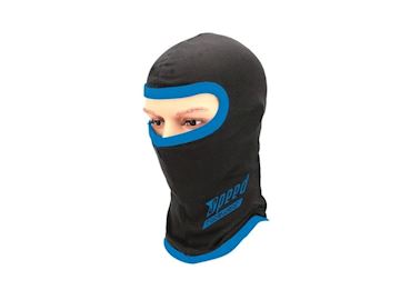 Balaclava with Speed logo 100% cotton single polybag black