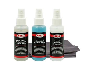Bell helmet cleaning kit 3x 99 ml + 2 microfiber cloths